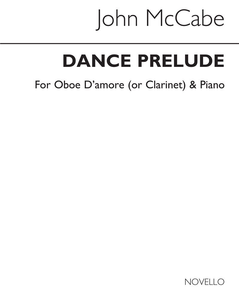 Dance Prelude From Oboe D'amore for Oboe and Piano